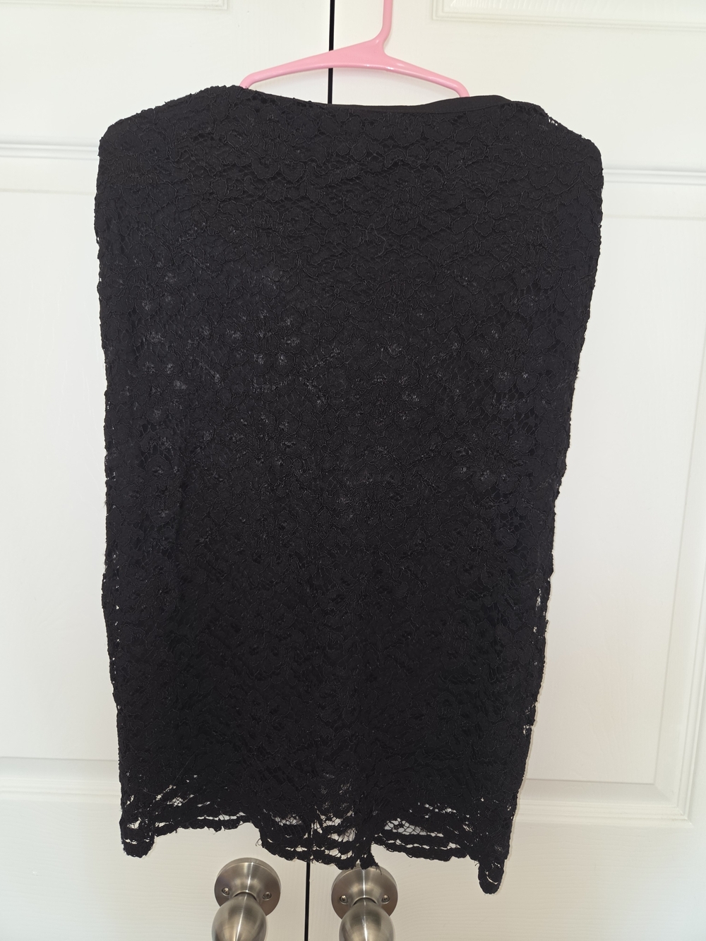 Worthington Petite Black Lace Skirt - Elegant Evening Piece